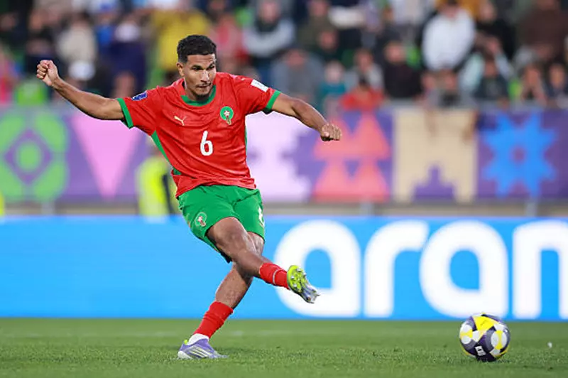 نعيم بيار لاعب منتخب المغرب للشباب